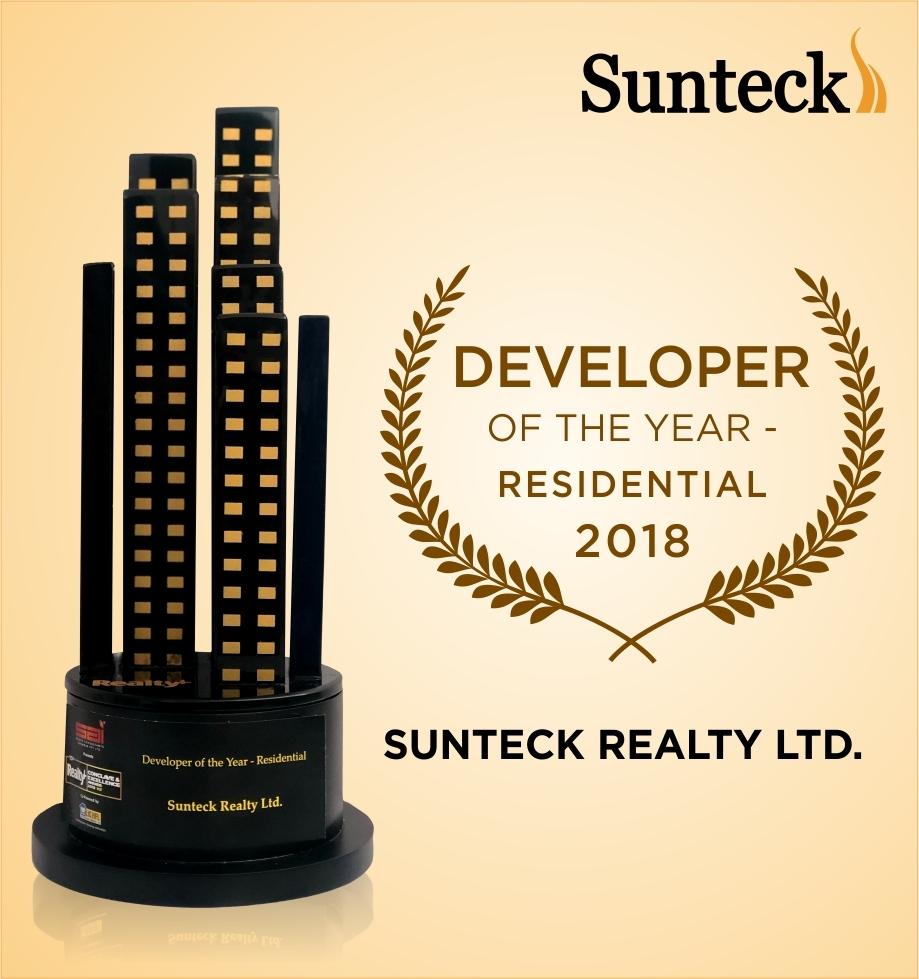 Sunteck Realty awarded Developer of the Year for residential, 2018